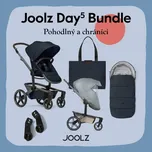 Joolz Day5 complete set | Navy blue + adaptéry, pláštěnka, fusak a taška jako dárek
