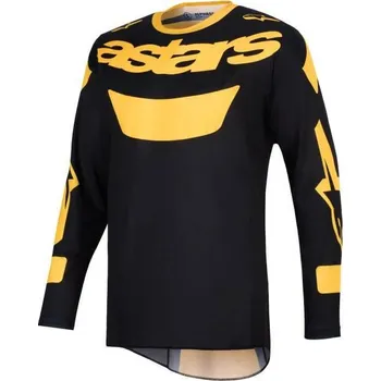 Moto dres Dres RACER RIWAY, ALPINESTARS (žlutá/černá) 2026 XL