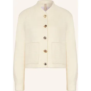 Dámský blejzr Riani Dámská Bunda Hranatého Střihu Z Buklé, režná, 44