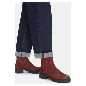 Dámské kozačky Polokozačky Lasocki CEO-WI16-D-466-02 Bordó 36