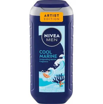 Koupelová kosmetika Nivea Men Cool Marine sprchový gel, 250 ml