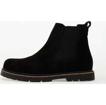 Pánská obuv Tenisky Birkenstock Highwood Slip On Men Suede Leather Black EUR 43