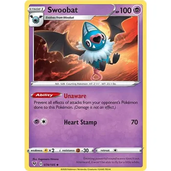 Sběratelská karetní hra Swoobat 074/185 - Vivid Voltage Typ karty: Non-Holo