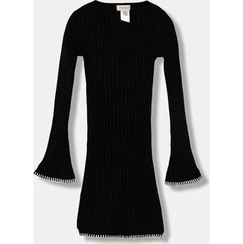 Dívčí šaty Dívčí šaty Twinset 252GJ3093 černá 99X, vel. 152