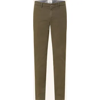 Pánské kalhoty Brax Pánské Chino Kalhoty Silvio Dx Slim Fit, olivová, 33