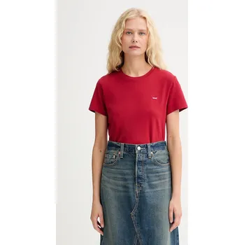 Pánské tričko Bavlněné tričko Levi's 39185.0382 červená 33X, vel. M