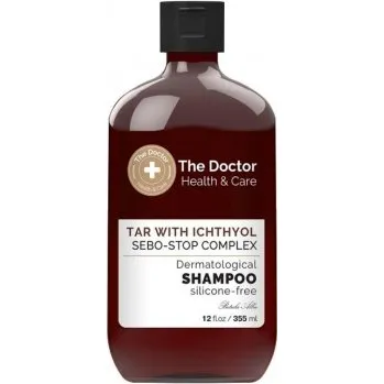 Šampon THE DOCTOR-HEALTH&CARE: Dermatologický šampon Dehet+ichtyol 355ml K059