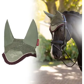Koňská maska proti hmyzu Čabraka na uši LeMieux Classic Rosemary Kolekce 2025/26