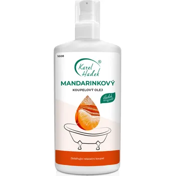 Koupelová pěna AKH/Karel Hadek Koupelový olej MANDARINKOVÝ 200 ml