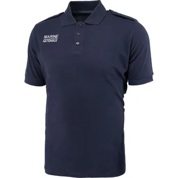 Pánská košile Armáda Francouzská Polokošile s krátkým rukávem MARINE NATIONALE MODRÁ
