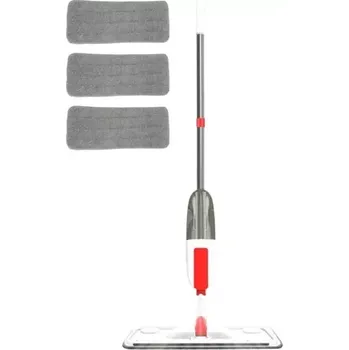 mop Mop s rozprašovačem 3x potah, spray mop, sprej bílý červený