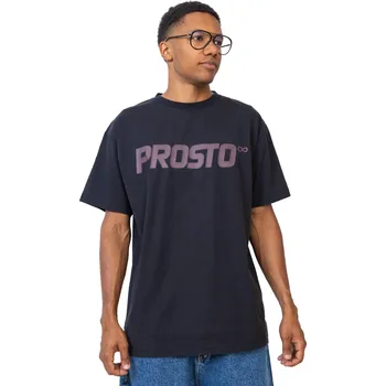 Pánské tričko Tričko Prosto Big Log Black - M