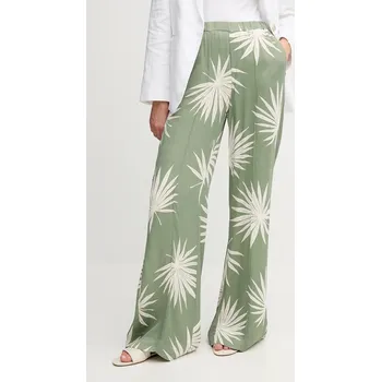 Dámské kalhoty Kalhoty OUI 92813 zelená 97X, vel. 44