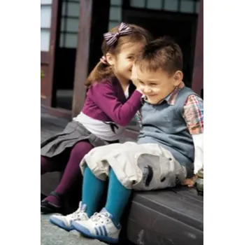 Dívčí oblečení Jemné dětské punčocháče pro volný pohyb - Wola, zelená 104/110 i170_U2800007104V84