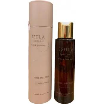 Masážní přípravek ISULA: Drahocenný olej „Drahocenný jantar“ (Ambre précieux) 100ml F404