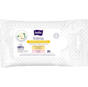 Intimní hygienický prostředek Bella Intima intimní vlhčené ubrousky 20ks
