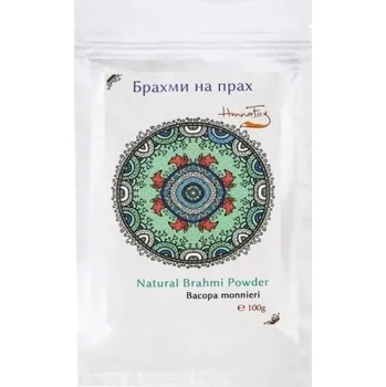 Barva na vlasy HENNA FOX: Brahmi prášek (péče o vlasy) 100g K2563