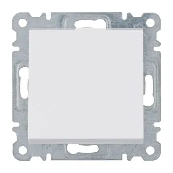 vypínač HAGER Spínač LUMINA WL0030 řazení 7 10A 250V křížový IP20 bílá lesk