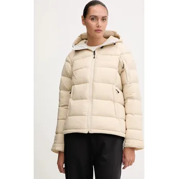 Péřová sportovní bunda Peak Performance Frost béžová barva G79632 08X, vel. L