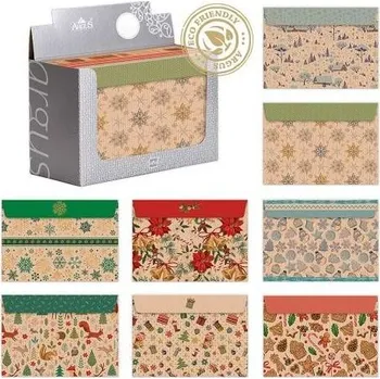 Obálka ARGUS Obálka C5 NATUR s potiskem BOX 120 pcs. 1086V001