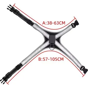 Obojek pro psa Reedog svítící kšíry pro velké psy - L