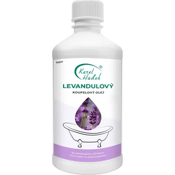 Koupelová pěna AKH/Karel Hadek Koupelový olej LEVANDULOVÝ 500 ml