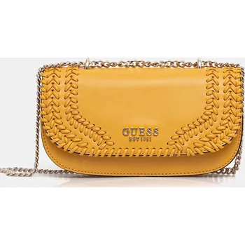 Kabelka Guess TATUM žlutá barva, HWNG96 67210 HWNG96.67210 18X, vel. ONE SIZE