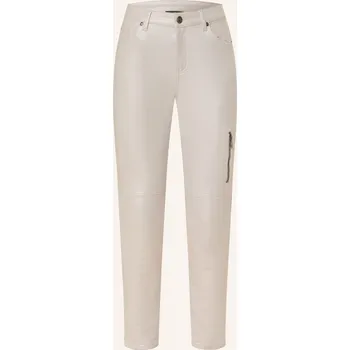 Monari Dámské Kalhoty V Koženém Vzhledu, béžová, 36