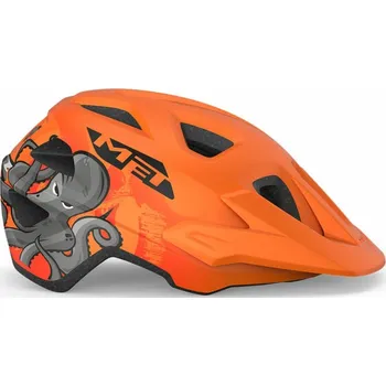 Cyklistická přilba Helma dětská MET ELDAR oranžová 52/57cm