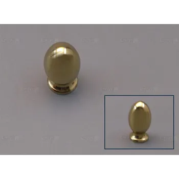 Nábytkové kování AG540-12 knopek mosaz lesk 12mm