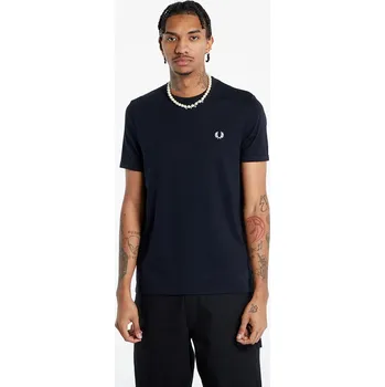 Pánské tričko Tričko FRED PERRY Ringer Tee navy S