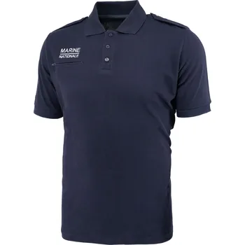 Pánská košile Polokošile s krátkým rukávem MARINE NATIONALE s kapsou MODRÁ Polokošile s krátkým rukávem MARINE NATIONALE s kapsou MODRÁ vel. 120