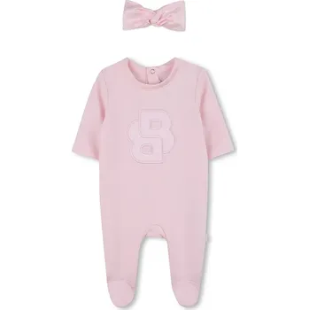 Dupačky Kojenecké dupačky BOSS J52513 růžová 03X, vel. 67