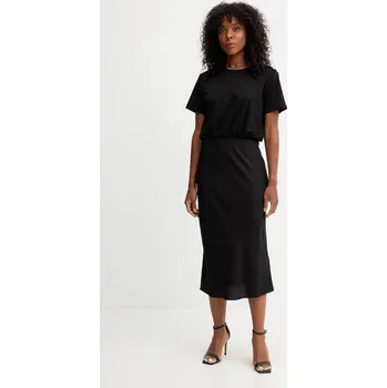 Dámské šaty Šaty Liu Jo černá barva, maxi, MF5210 J7821 MF5210.J7821 99X, vel. XS