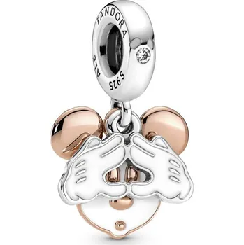 Oblečení a móda Pandora Stříbrný přívěsek Mickey Mouse Disney 780112C01 + 2 měsíce na vrácení zboží