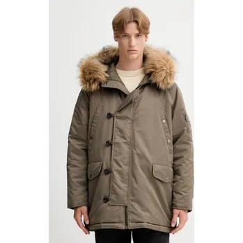 Bunda HUGO Makaro2541 zelená barva, zimní, 50546236 91X, vel. XXL