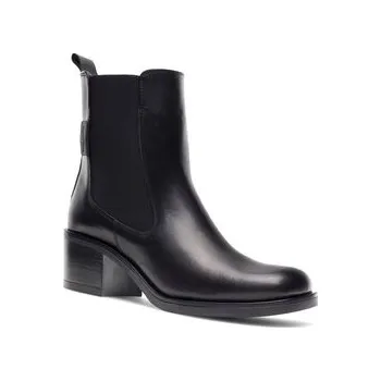 Dámské kozačky Polokozačky Gino Rossi ELSA-24660PE Černá 41