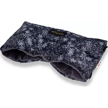 Rukávník Baby Nellys Rukávník ke kočárku Flees Style Vločky