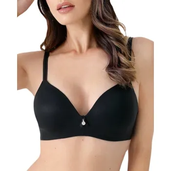 Podprsenka Sassa podprsenka 14457 - černá, 90B (Pohodlná bezkosticová podprsenka Sassa)