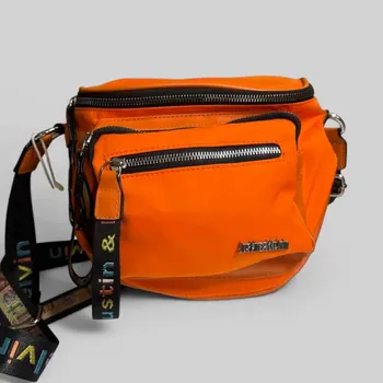 Kabelka Dámská ledvinka crossbody Barva: oranžová