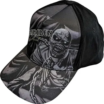 Kšiltovka Iron Maiden Piece Of Mind Greyscale Kšiltovka Black