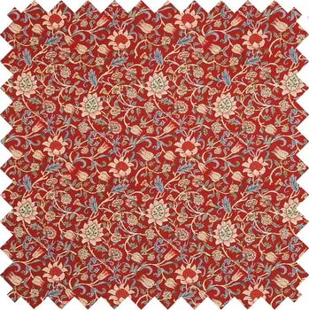 BARRINGTON FURNITURE Luxusní látka květiny šíře 180cm