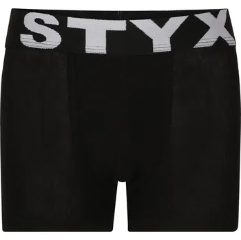 Chlapecké spodní prádlo Dětské boxerky Styx sportovní guma černé (GJ960) 12-14 let Možnost vrácení zboží ZDARMA do 120 dnů!
