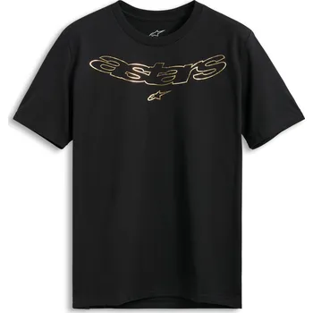 Pánské tričko ALPINESTARS triko LUXO CSF černá - M