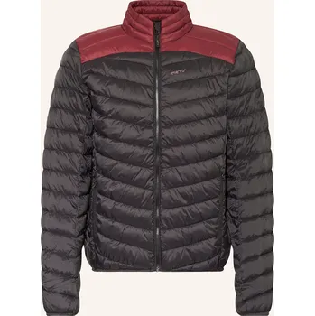 Me°Ru' Pánská Prošívaná Bunda Weston 2.0, černá / hnědá, 52