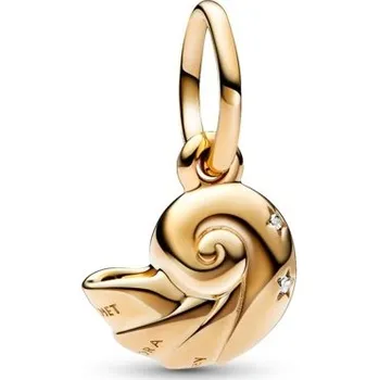Módní doplněk Pandora Slušivý pozlacený přívěsek Mušle Shine Disney 762685C01 + 2 měsíce na vrácení zboží