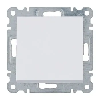 vypínač HAGER Spínač LUMINA WL0010 řazení 1 10A 250V IP20 bílá lesk