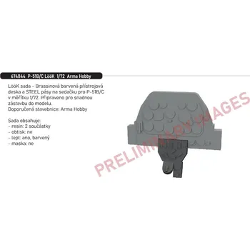 Plastikový model Eduard 1/72 P-51B/C LööK (ARMA HOBBY)