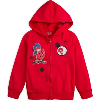 Dívčí mikina Dívčí mikina KOUZELNÁ BERUŠKA červená Velikost: 122