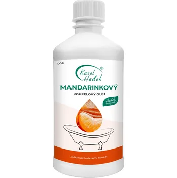 Koupelová pěna AKH/Karel Hadek Koupelový olej MANDARINKOVÝ 500 ml
